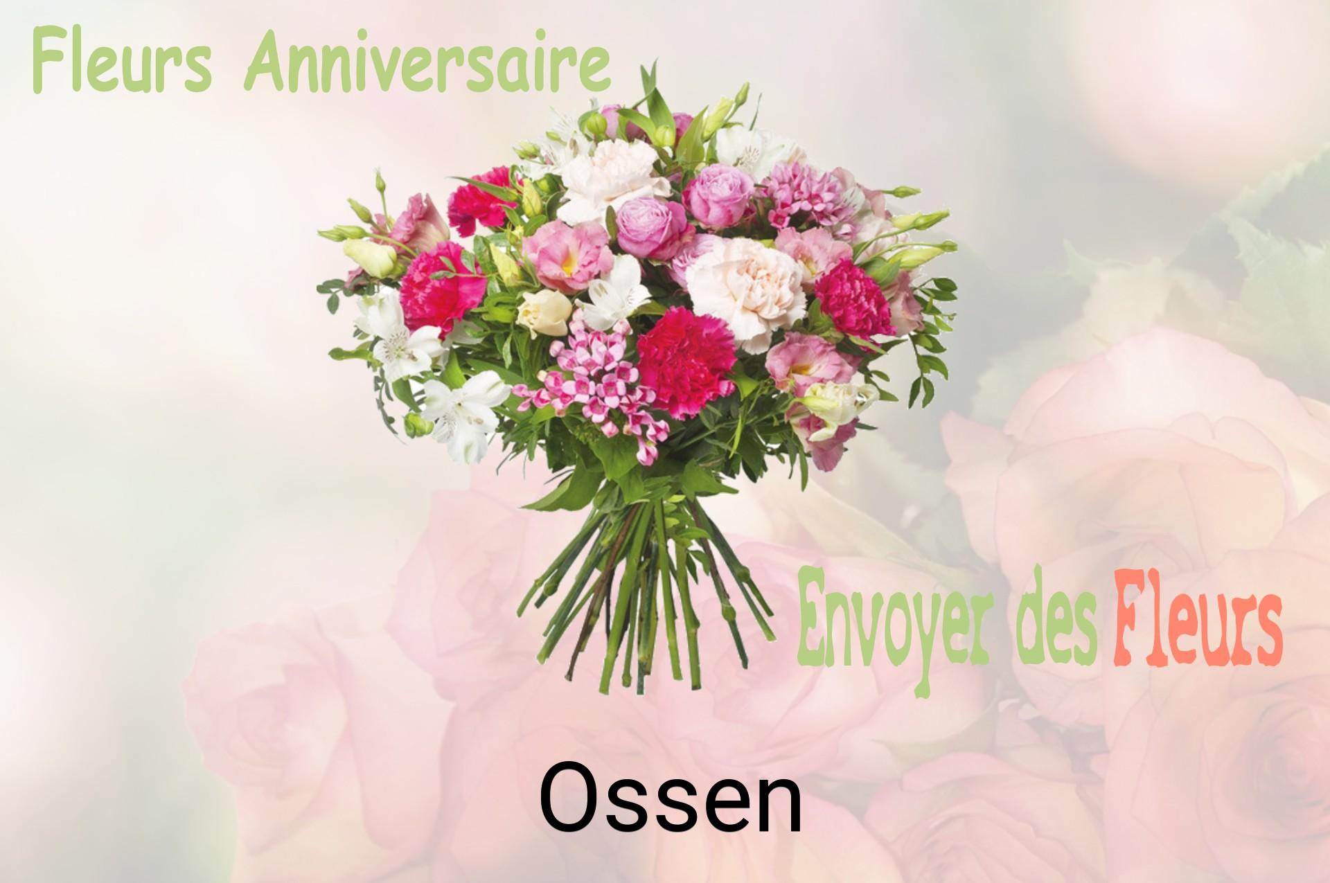 Bouquet de fleurs d’anniversaire livré à Ossen
